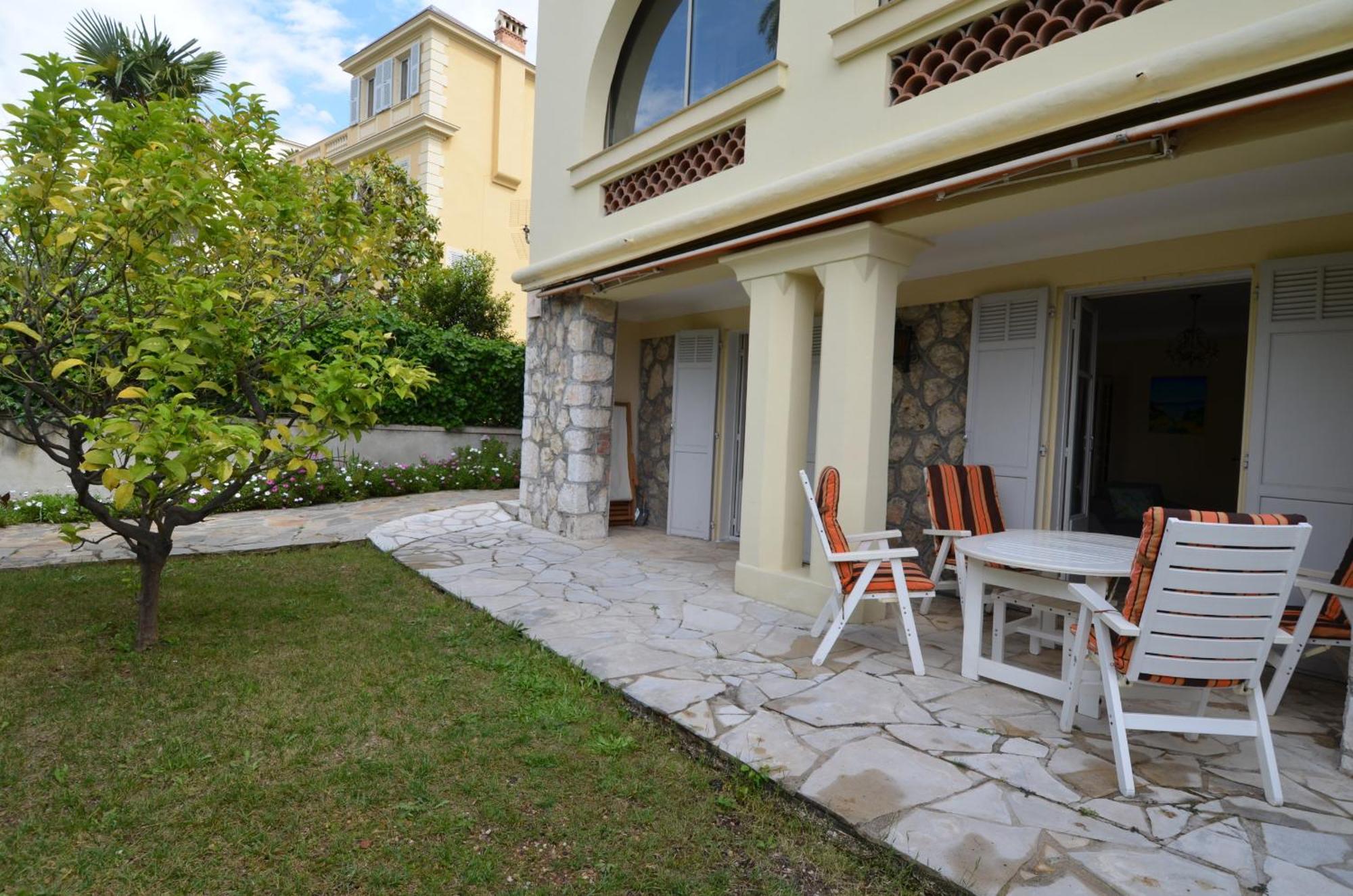 Parc Louisa - Appartement D'Epoque Avec Jardin Et Parking 4 Personnes Le Port De Nisa Exterior foto